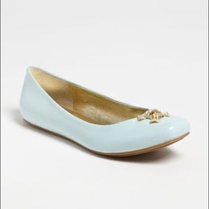 Sole Society Ella flats skull Clair Mint 9 NIB new